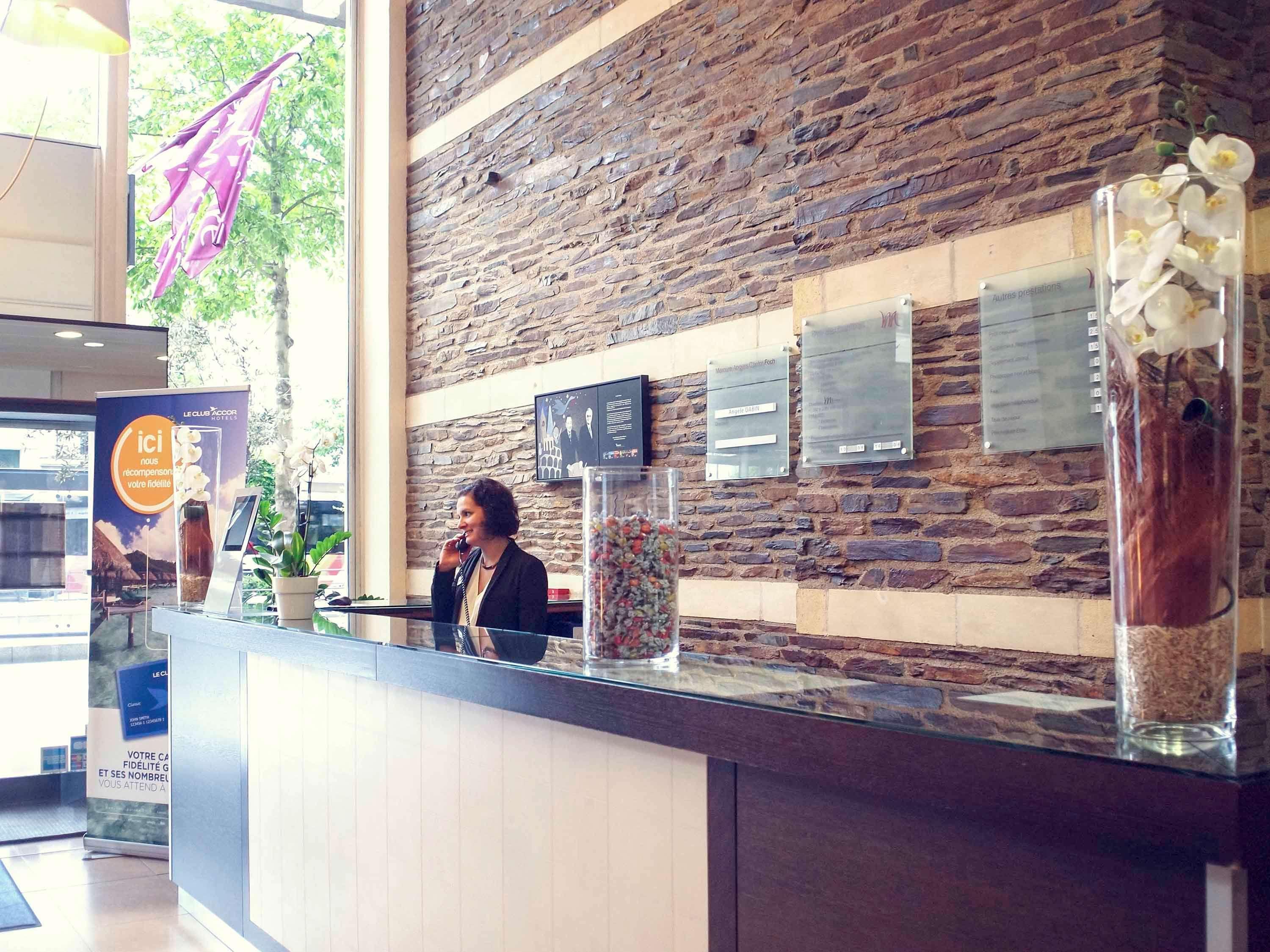 Mercure Angers Centre Gare Eksteriør billede